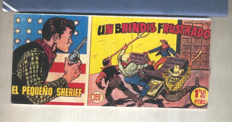 El Pequeño Sheriff facsimil numero 269: Un brindis frustrado