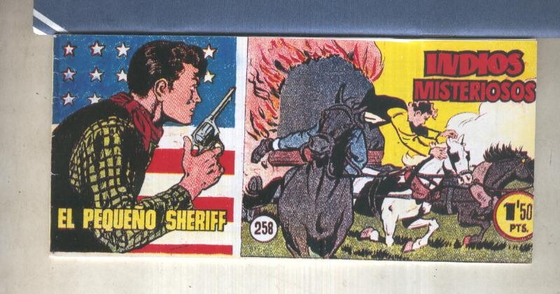 El Pequeño Sheriff facsimil numero 258: Indios misteriosos
