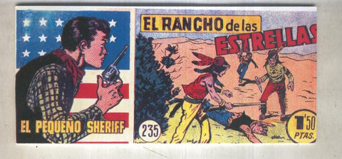 El Pequeño Sheriff facsimil numero 235: El rancho de las estrellas