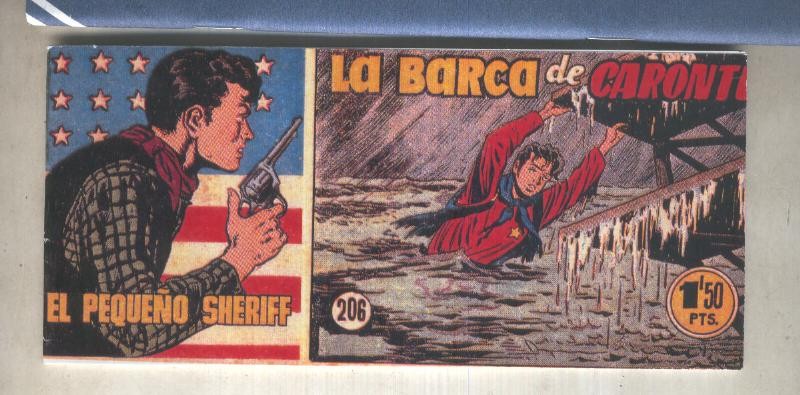 El Pequeño Sheriff facsimil numero 206: La barca de Caronte