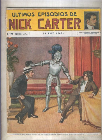 Ultimos episodios de Nick Carter numero 098: la mano negra