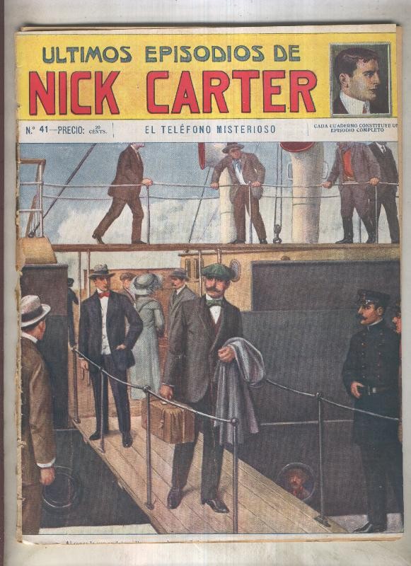 Ultimos episodios de Nick Carter numero 041: El telefono misterioso