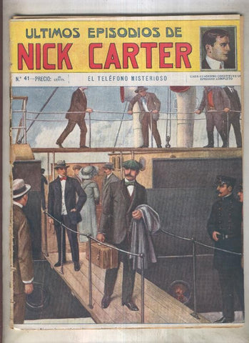 Ultimos episodios de Nick Carter numero 041: El telefono misterioso