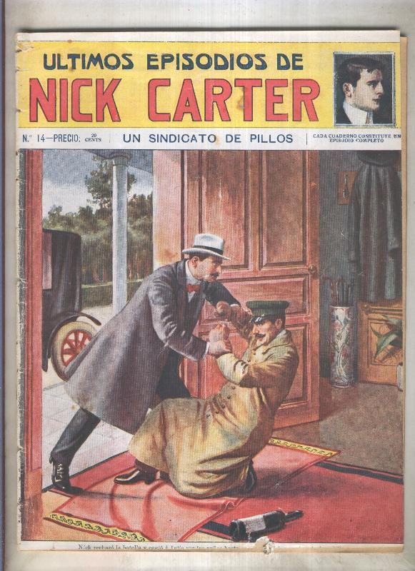 Ultimos episodios de Nick Carter numero 014: Un sindicato de pillos