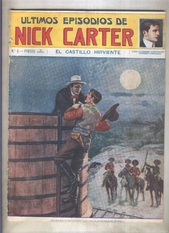 Ultimos episodios de Nick Carter numero 006: El castillo hirviente
