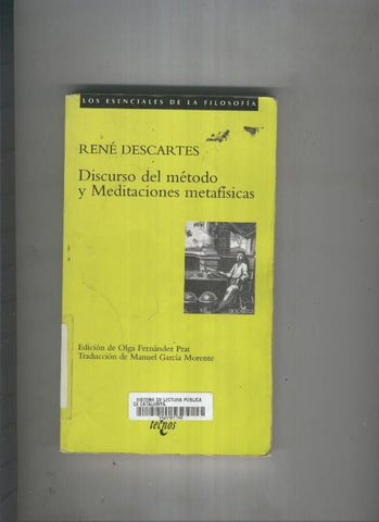 Discurso del metodo y Meditaciones metafisicas