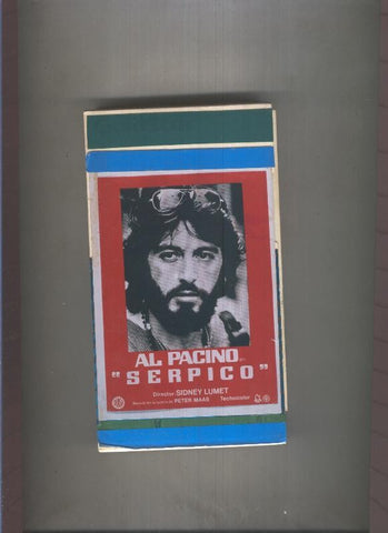 Video VHS. Serpico con Al Pacino
