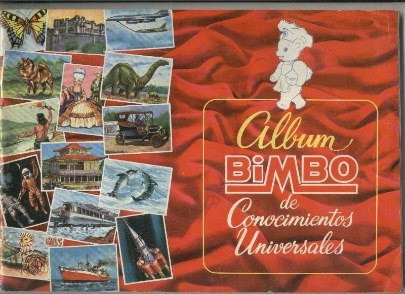 Album Bimbo de Conocimientos universales, album cromos