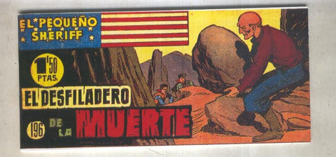 El Pequeño Sheriff facsimil numero 196: El desfiladero de la muerte