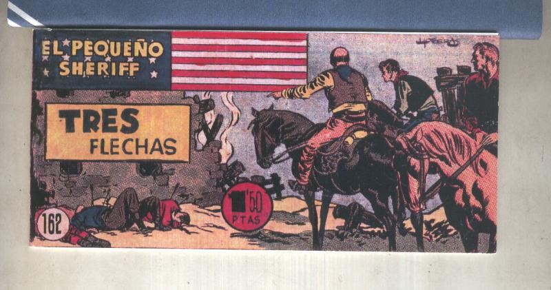 El Pequeño Sheriff facsimil numero 162: Tres flechas