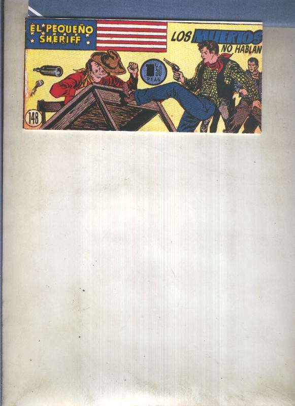 El Pequeño Sheriff facsimil numero 148: Los muertos no hablan