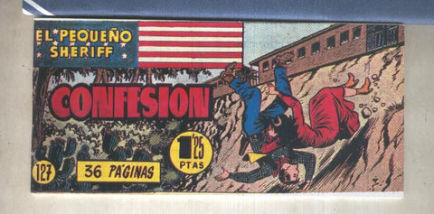 El Pequeño Sheriff facsimil numero 127: Confesion