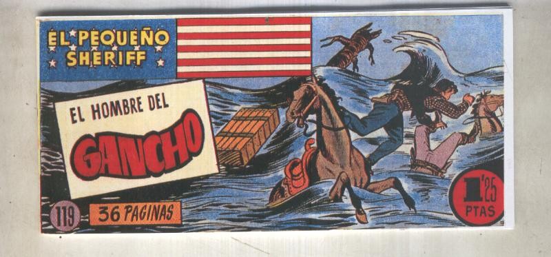 El Pequeño Sheriff facsimil numero 119: El hombre del gancho