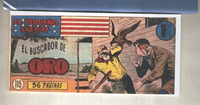 El Pequeño Sheriff facsimil numero 115: El buscador de oro