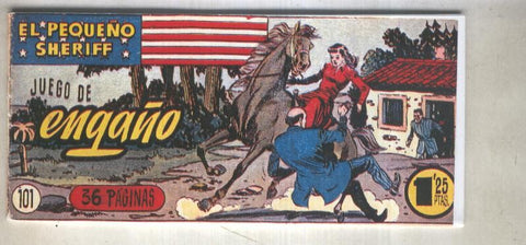 El Pequeño Sheriff facsimil numero 101: Juego de engaño