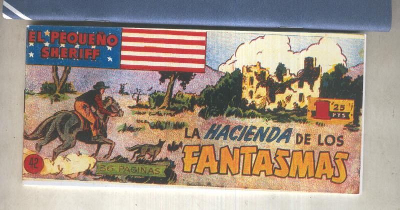 El Pequeño Sheriff facsimil numero 042: La hacienda de los fantasmas