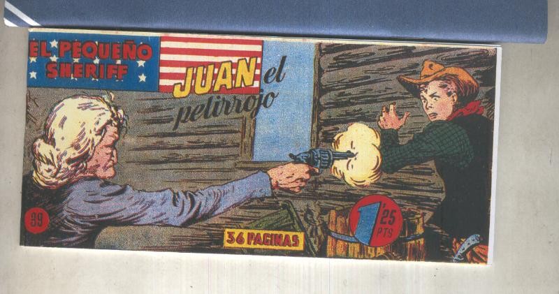 El Pequeño Sheriff facsimil numero 039: Juan el pelirrojo