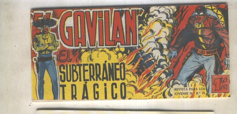 El Gavilan facsimil numero 04: El subterraneo tragico