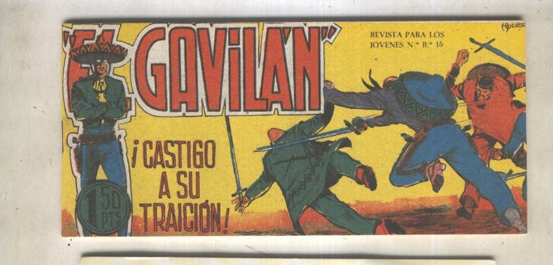 El Gavilan facsimil numero 07: Castigo a su traicion