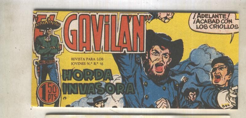 El Gavilan facsimil numero 17: Horda invasora