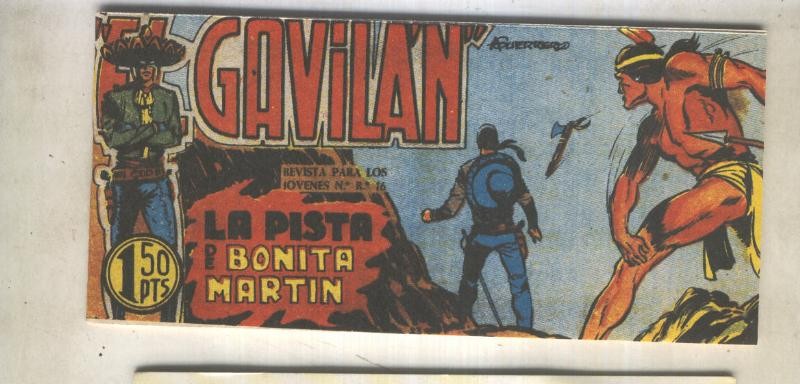 El Gavilan facsimil numero 23: La pista de Bonita Martin