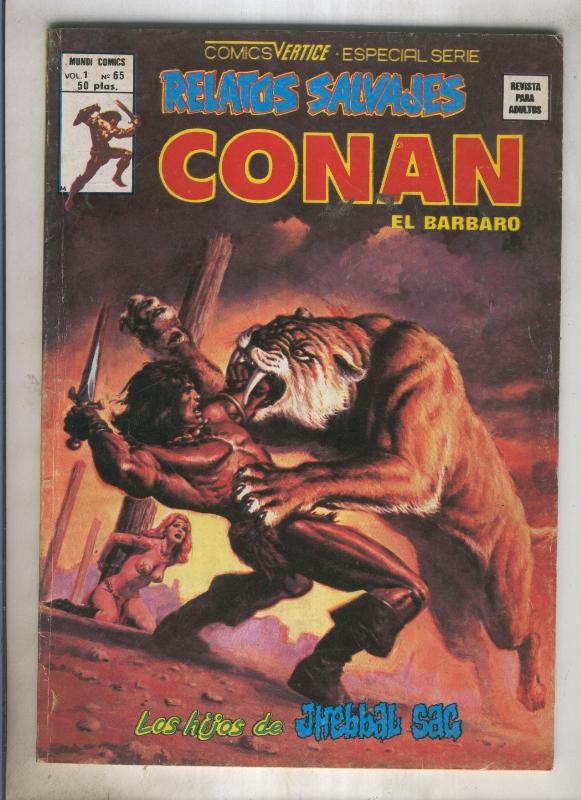 Relatos Salvajes numero 65: Conan (numerado 2 en trasera)