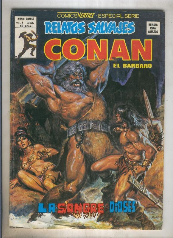 Relatos Salvajes numero 66: Conan (numerado 2 en trasera)