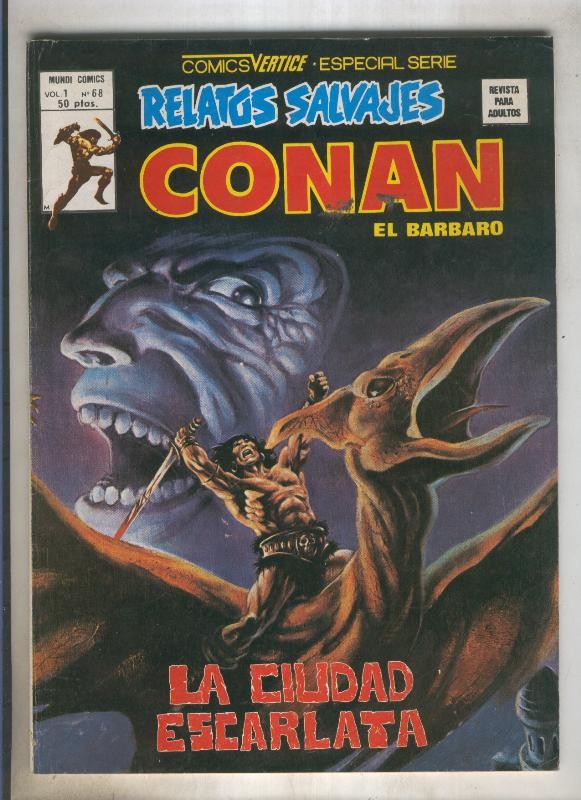 Relatos Salvajes numero 68: Conan (numerado 1 en trasera)