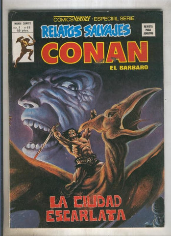 Relatos Salvajes numero 68: Conan (numerado 1 en trasera)