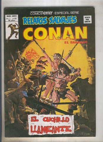 Relatos Salvajes numero 69: Conan (numerado 2 en trasera)