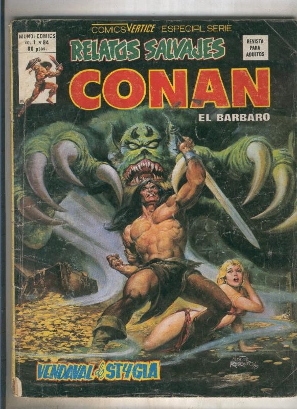 Relatos Salvajes numero 84: Conan (numerado 2 en trasera)