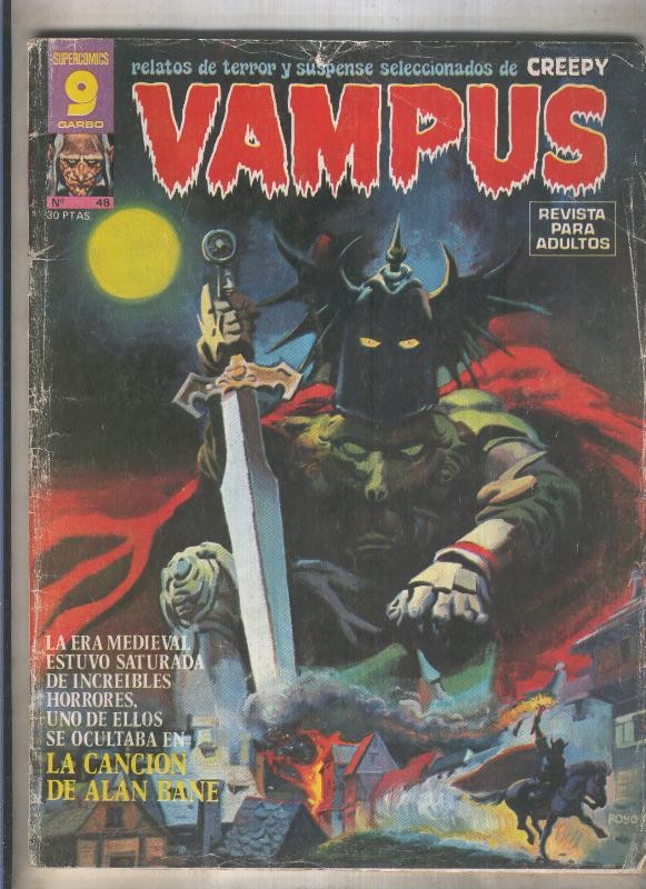 Vampus numero 48 (numerado 1 en trasera)