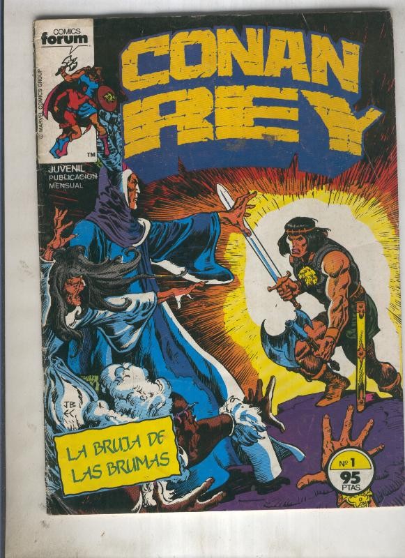 Conan Rey numero 01 (numerado 3 en trasera)