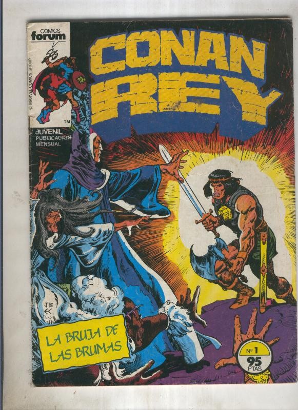 Conan Rey numero 01 (numerado 4 en trasera)