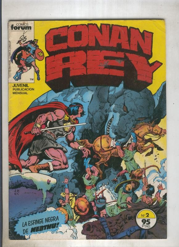 Conan Rey numero 02 (numerado 2 en trasera)