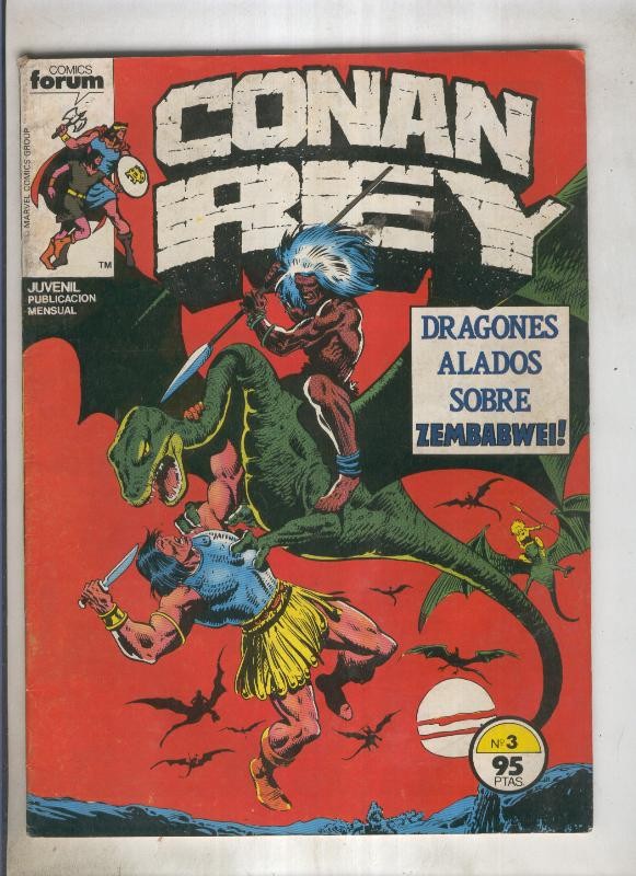 Conan Rey numero 03 (numerado 3 en trasera)