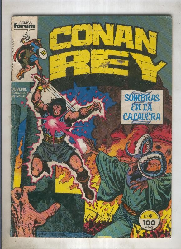 Conan Rey numero 04 (numerado 2 en trasera)