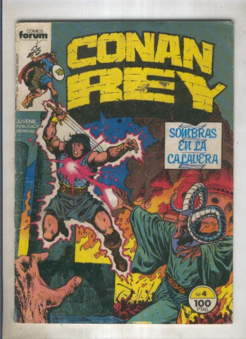 Conan Rey numero 04 (numerado 2 en trasera)