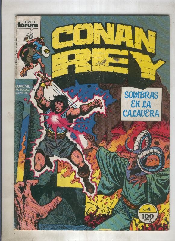 Conan Rey numero 04 (numerado 3 en trasera)