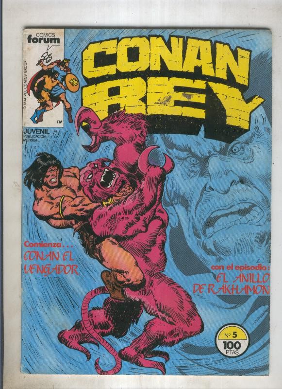 Conan Rey numero 05 (numerado 2 en trasera)