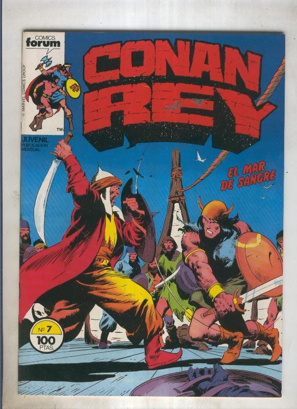 Conan Rey numero 07 (numerado 2 en trasera)