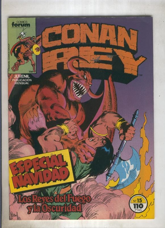 Conan Rey numero 15 (numerado 2 en trasera)
