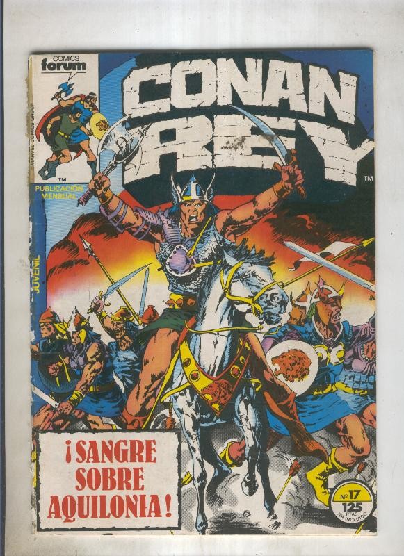Conan Rey numero 17 (numerado 1 en trasera)