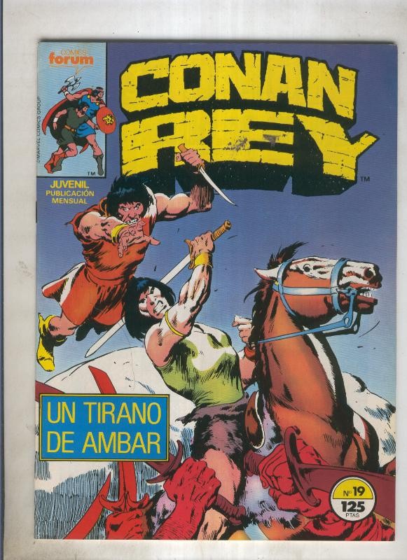 Conan Rey numero 19 (numerado 1 en trasera)