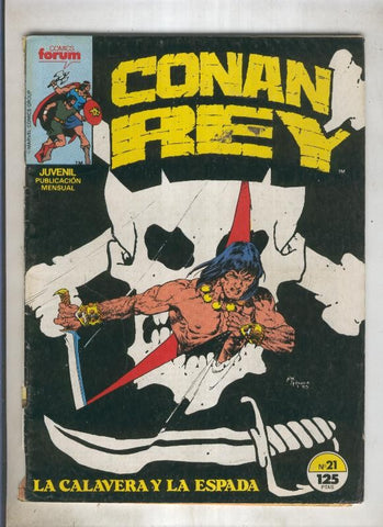 Conan Rey numero 21 (numerado 2 en trasera)