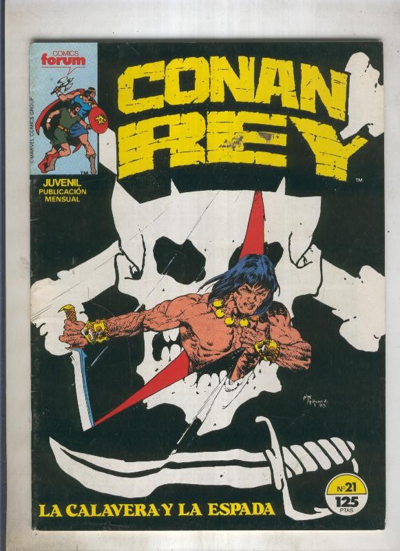 Conan Rey numero 21 (numerado 3 en trasera)