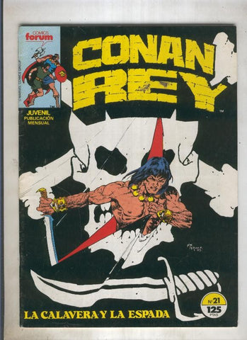 Conan Rey numero 21 (numerado 3 en trasera)