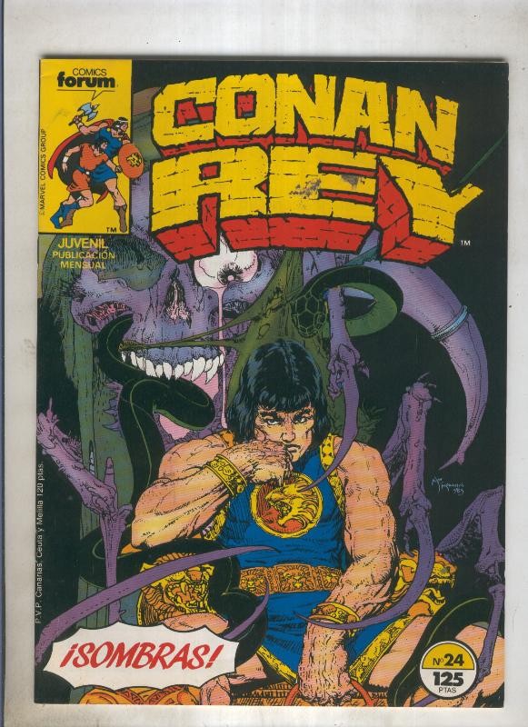Conan Rey numero 24 (numerado 2 en trasera)