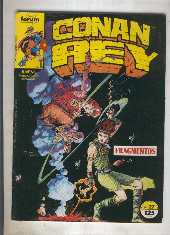Conan Rey numero 27 (numerado 1 en trasera)