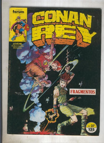 Conan Rey numero 27 (numerado 1 en trasera)